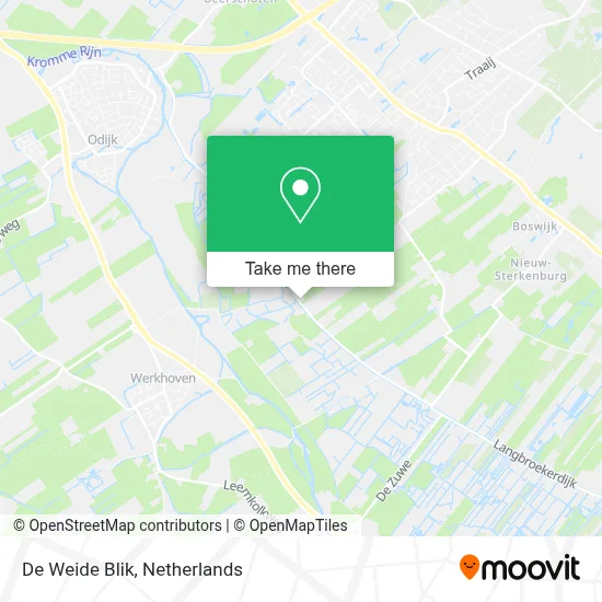 De Weide Blik Karte