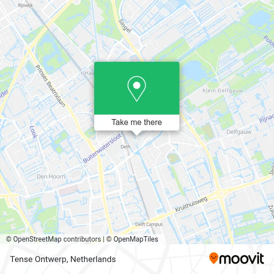 Tense Ontwerp map
