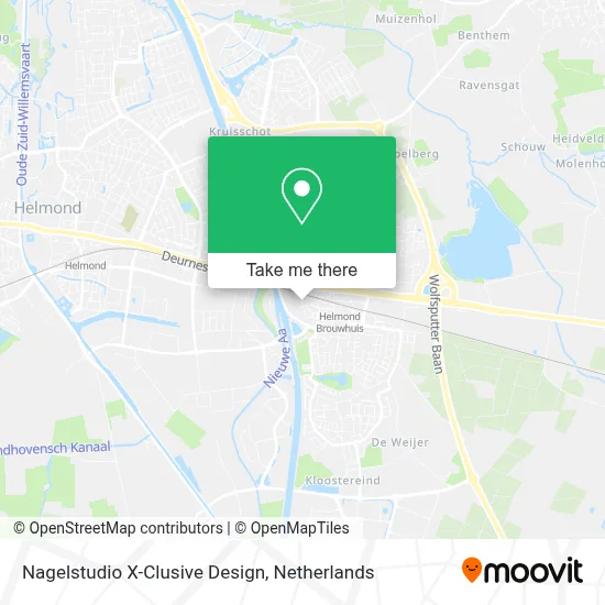 Nagelstudio X-Clusive Design map