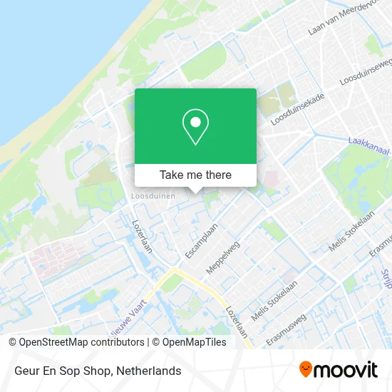 Geur En Sop Shop map