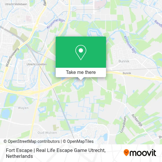 Fort Escape | Real Life Escape Game Utrecht map