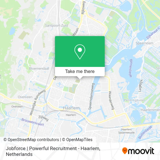 Jobforce | Powerful Recruitment - Haarlem map
