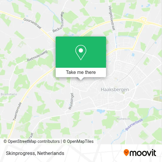 Skinprogress map