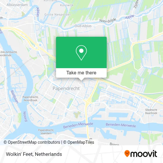 Wolkin' Feet map