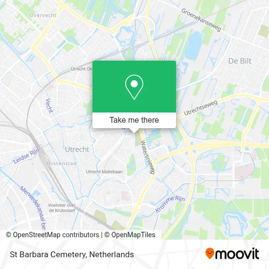 St Barbara Cemetery map