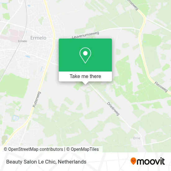 Beauty Salon Le Chic map