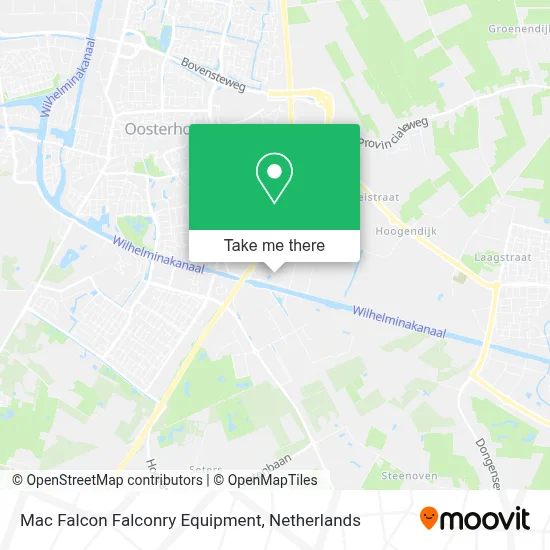 Mac Falcon Falconry Equipment map
