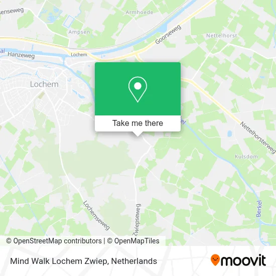 Mind Walk Lochem Zwiep map