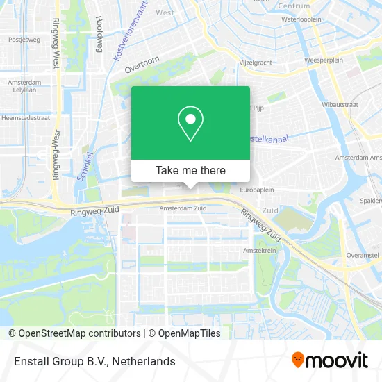 Enstall Group B.V. map