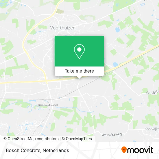 Bosch Concrete map