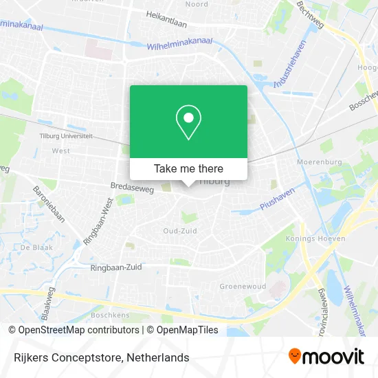 Rijkers Conceptstore map