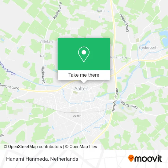 Hanami Hanmeda map