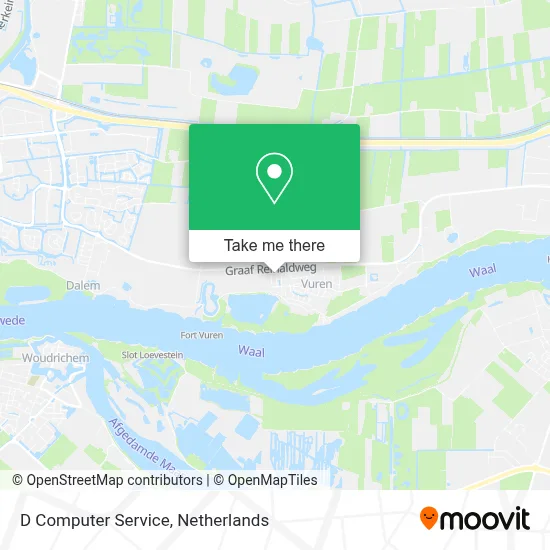 D Computer Service Karte