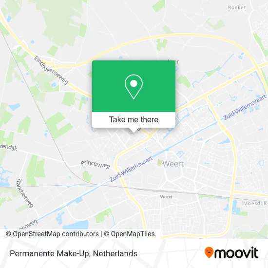 Permanente Make-Up map