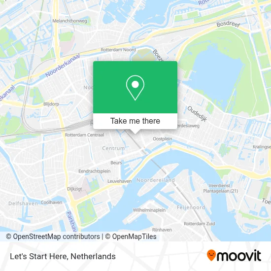 Let's Start Here map