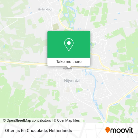 Otter Ijs En Chocolade map