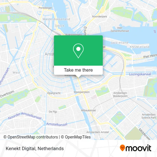 Kenekt Digital map