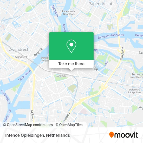 Intence Opleidingen map