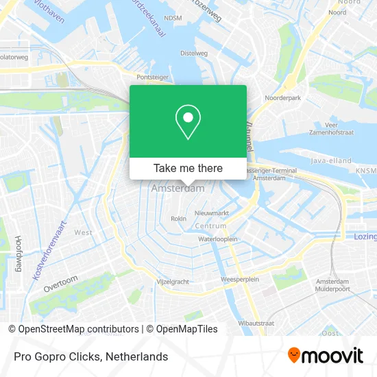 Pro Gopro Clicks map