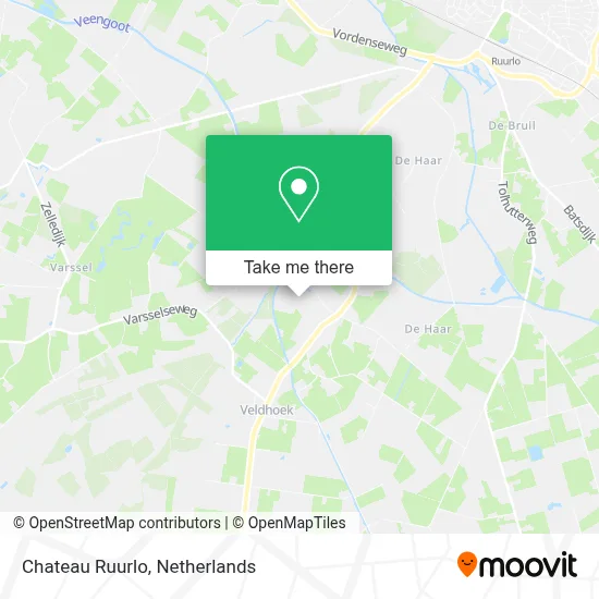 Chateau Ruurlo map