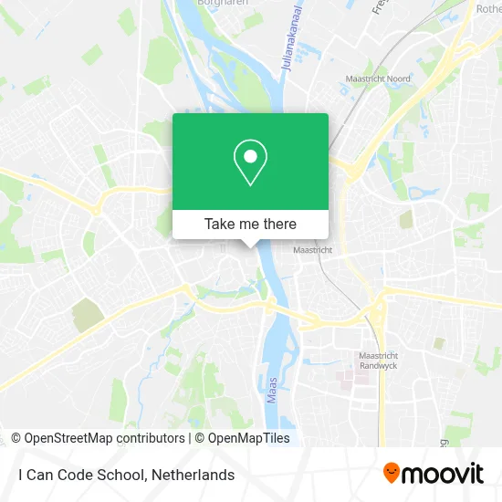 I Can Code School map
