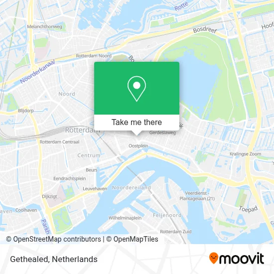 Gethealed map