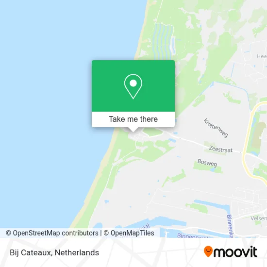 Bij Cateaux map