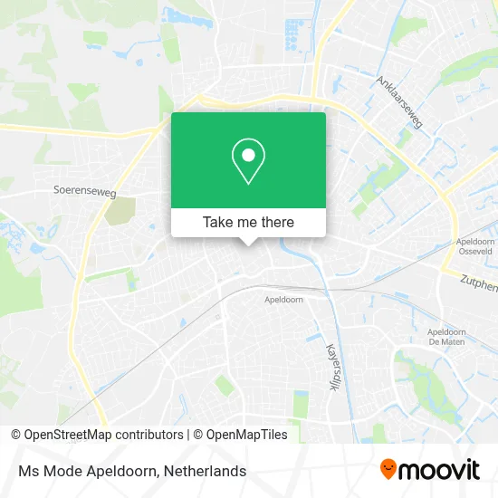 Ms Mode Apeldoorn map