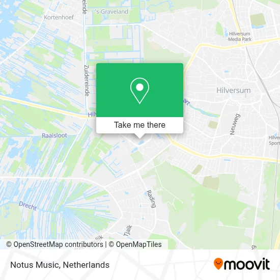 Notus Music map