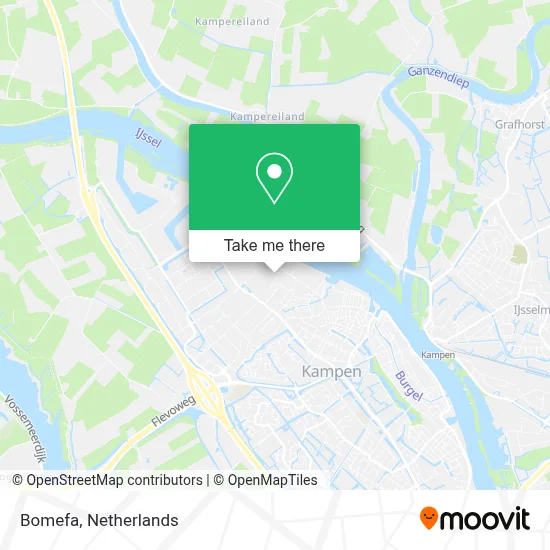 Bomefa map