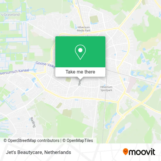 Jet's Beautycare map