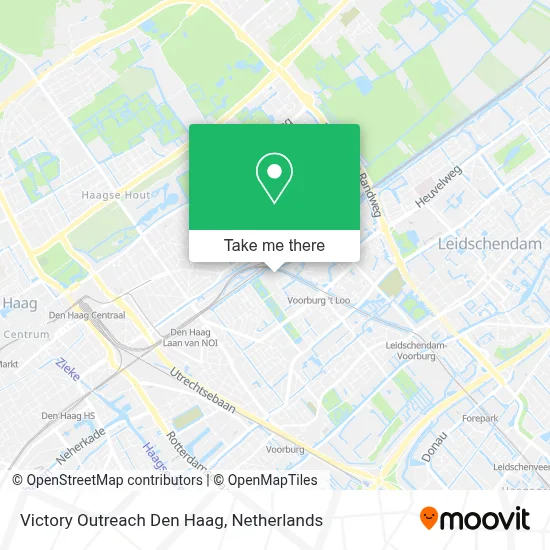Victory Outreach Den Haag Karte