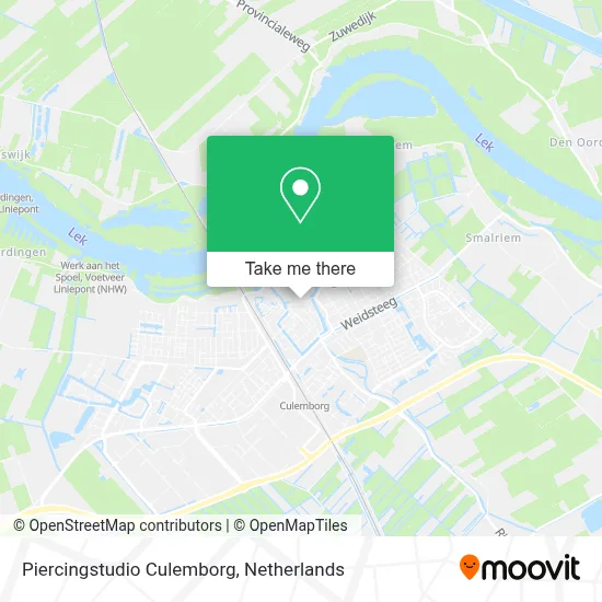 Piercingstudio Culemborg Karte