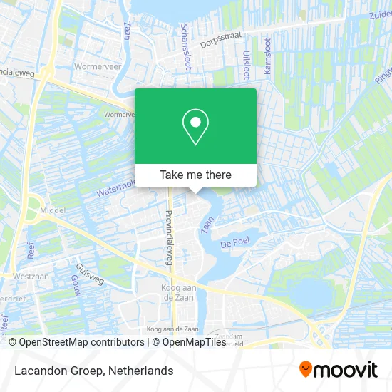 Lacandon Groep map