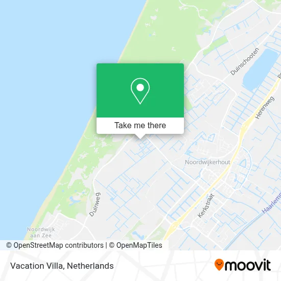 Vacation Villa map
