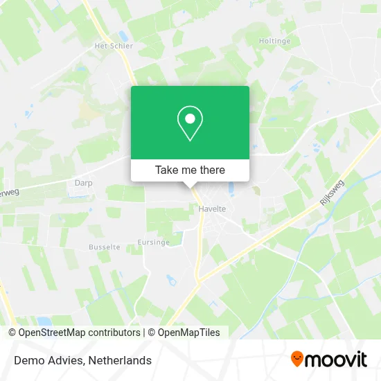 Demo Advies map