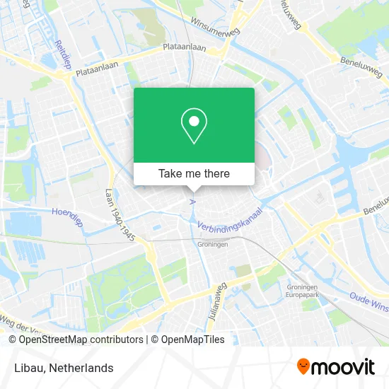 Libau map
