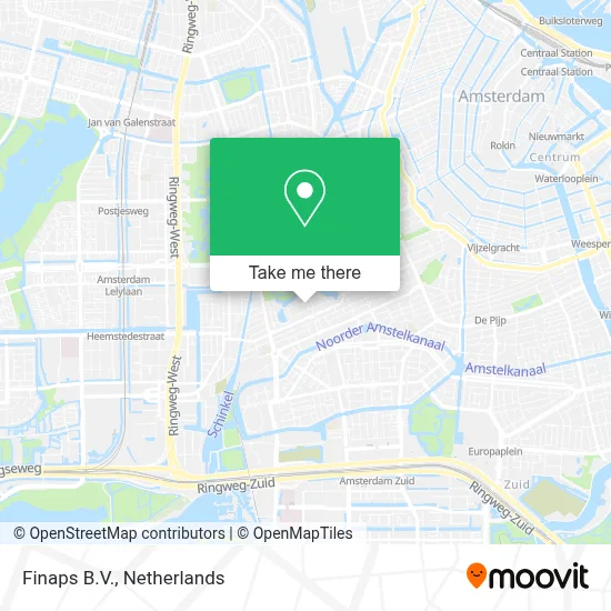 Finaps B.V. map