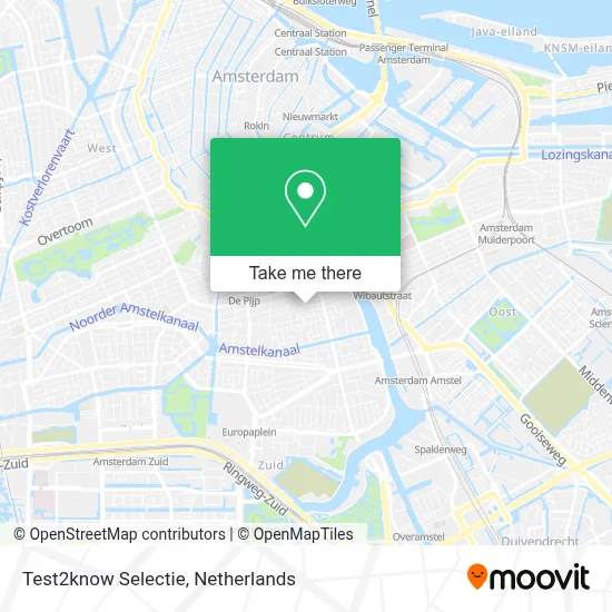 Test2know Selectie map