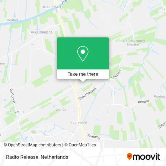 Radio Release map