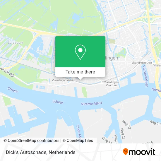 Dick's Autoschade map