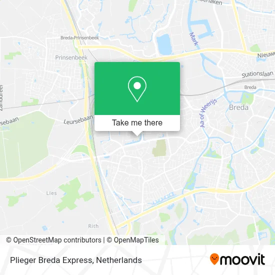 Plieger Breda Express map