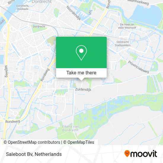 Saleboot Bv map