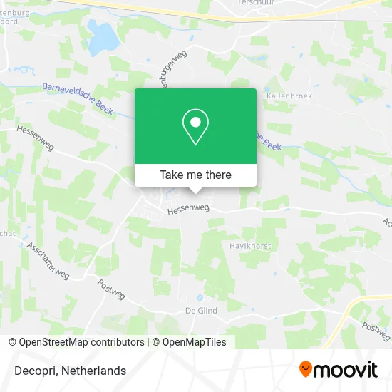 Decopri map