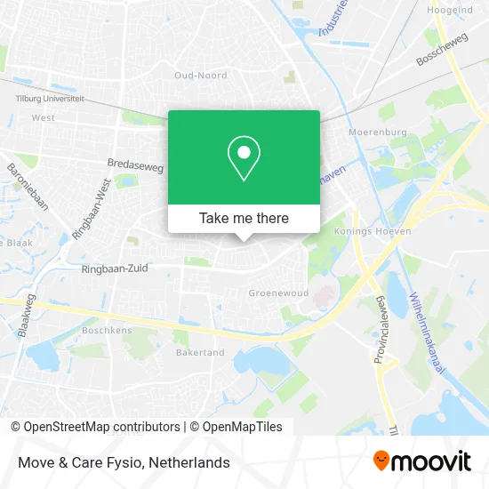 Move & Care Fysio map