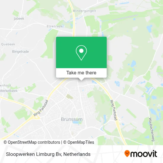 Sloopwerken Limburg Bv map