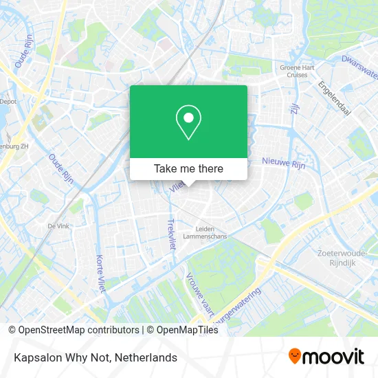 Kapsalon Why Not Karte