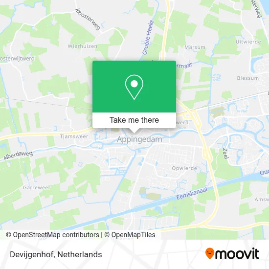 Devijgenhof map