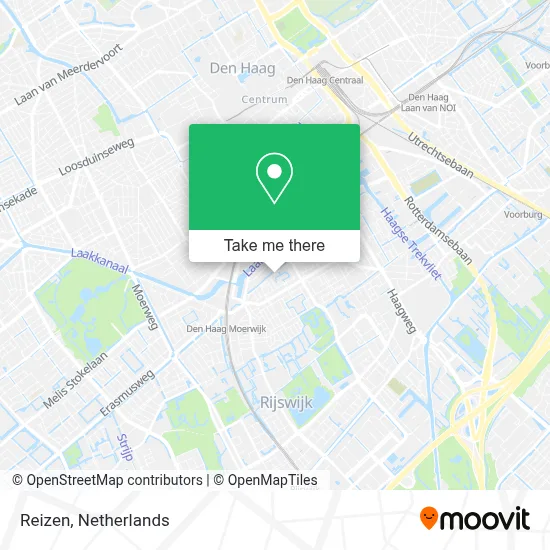 Reizen map