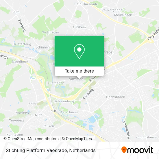 Stichting Platform Vaesrade map
